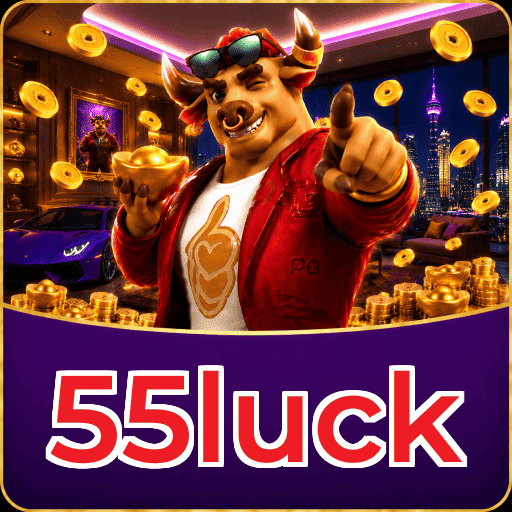 55luck Logo - Bônus de Cadastro